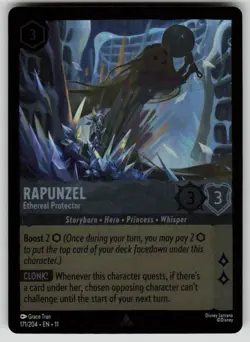Rapunzel - Ethereal Protector Cold Foil Winterspell 171/204 Disney Lorcana NM - Image 1