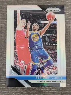 2018-19 Panini Prizm Stephen Curry #222 Silver Prizm Golden State Warriors - Image 1