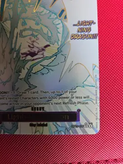 Lightning Dragon (Alternate Art) - Adventure on Kami's Island (OP15-EB04) - Image 4