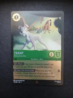 Tramp Enterprising Dog 110/204 Archazia's Island Cold Foil - Image 1