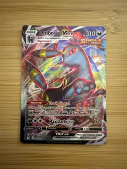 Pokemon TCG Evolving Skies Umbreon VMAX Full Art Card 095/203 - Image 1