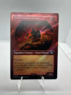 Gimli, Counter of Kills (Showcase) (Surge Foil) U Universes Beyond: The Lord of - Image 1