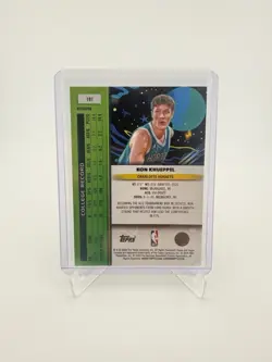Kon Knueppel 2025-26 Topps Chrome Cosmic #197 RC Rookie Silver Refractor Hornets - Image 2