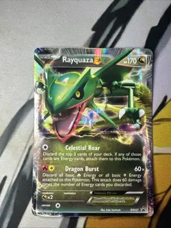 Pokemon TCG Rayquaza EX BW47 Black & White Holo MP-/HP - Image 1