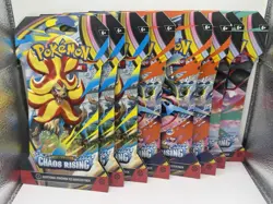 2026 Pokemon Mega Evolution Chaos Rising Sleeved Booster Packs - Lot of 8 - Image 1