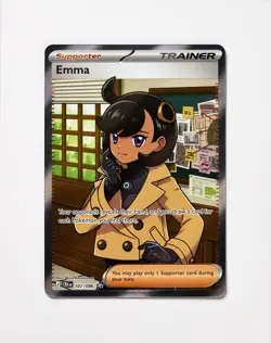 Emma 107/086 Ultra Rare Chaos Rising Pokemon Holo Near Mint - Image 1