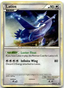 Latios HGSS11 Promo HGSS Black Star Promos Pokemon Lightly Played Holo - Image 1