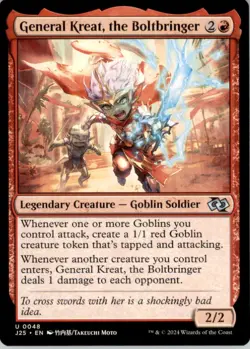 General Kreat, the Boltbringer (Anime) U Foundations Jumpstart 48 NM - Image 1