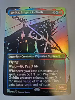 MTG - Ovika, Enigma Goliath FOIL- Phyrexia All Will Be One - Image 1