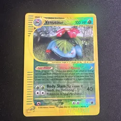Pokemon Venusaur 030/165 Expedition Base Set Reverse Holo - Image 1