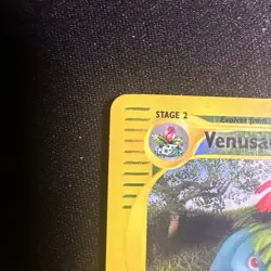 Pokemon Venusaur 030/165 Expedition Base Set Reverse Holo - Image 2