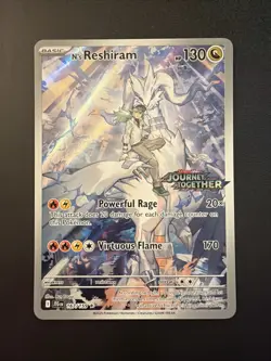 Pokemon TCG N's Reshiram 167/159 Illustration Rare Journey Together Stamped NM - Image 1