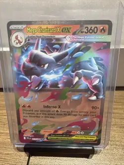 The Pokemon Company Pokemon TCG Mega Charizard X ex 013/094 Holo Eng 360HP - Image 1