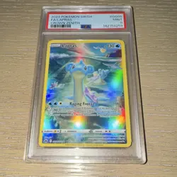 Pokemon PSA 9 2023 Lapras GG05/GG70 Crown Zenith Full Art Holo EN - Image 1