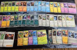 ME: Phantasmal Flames - 50 Card Lot Includes 10 Holos! Pokemon, No Duplicates - Image 1