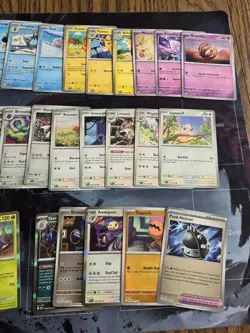 ME: Phantasmal Flames - 50 Card Lot Includes 10 Holos! Pokemon, No Duplicates - Image 2