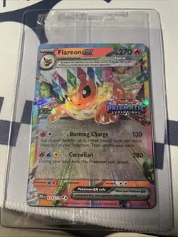 Flareon Ex 14/131 Prismatic Evolutions Stamped And Sealed Pokemon - Image 1