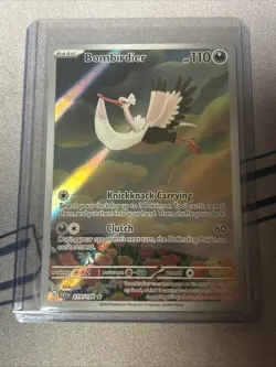 Bombirdier 219/198 Scarlet & Violet Base Illustration Rare Pokemon NM - Image 1