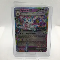 Pokemon Prismatic Evolutions Sylveon ex 041/131 Stamped Promo Sealed Near Mint - Image 1