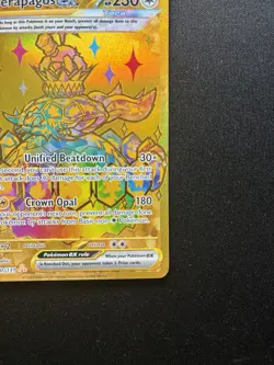 Pokemon: Terapagos ex Hyper Rare (Gold) 180/131 Prismatic Evolutions - Image 5