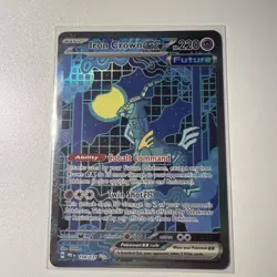 Pokemon TCG Iron Crown ex 158/131 SV Prismatic Evolutions SIR - Image 2