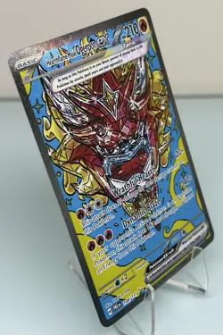 Pokemon TCG Hearthflame Mask Ogerpon EX 148/131 Prismatic Evolutions SIR - Image 2