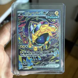Pokemon Iron Hands ex 154/131 Prismatic Evolutions Special Illustration 154 SIR - Image 1