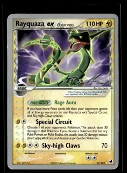 2007 Pokemon World Championship 2007 - Tom Roos Rayquaza ex (Delta Species) - Image 1