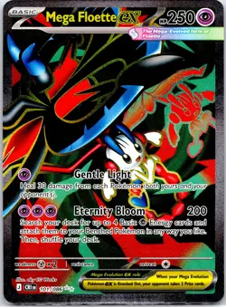 The Pokemon Company ME04: Chaos Rising Mega Floette ex Ultra Rare - Image 1