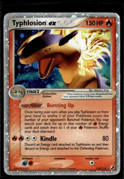 2005 Unseen Forces Typhlosion ex Ultra Rare #110/115 - Image 1