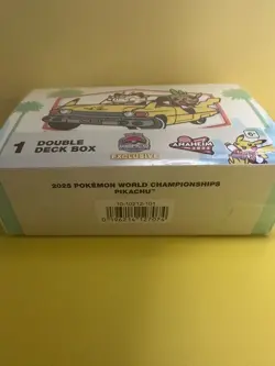 Pokemon TCG: World Championship Anaheim 2025 Double Deck Box Meowth - Image 3