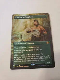 Allosaurus Shepherd (Borderless) Double Masters 2022 Foil - Image 1