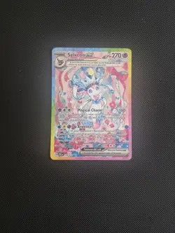 Pokemon TCG Sylveon EX Holo 156/131 Prismatic Evolutions SIR English near mint - Image 1