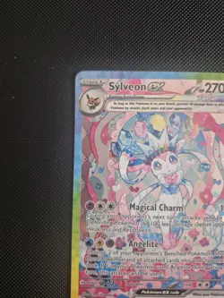 Pokemon TCG Sylveon EX Holo 156/131 Prismatic Evolutions SIR English near mint - Image 3
