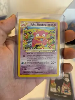 Pokemon Light Slowbro 51/105 Neo Destiny Uncommon Regular Unlimited NM+ - Image 1
