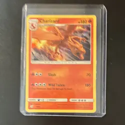 Pokemon Charizard Detective Pikachu Holo Rare Card 5/18 180 HP Wild Tackle Slash - Image 1