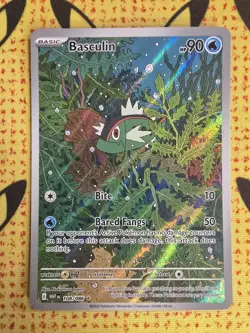 Basculin 108/086 Illustration Rare SV White Flare Pokemon TCG NM ENGLISH - Image 1