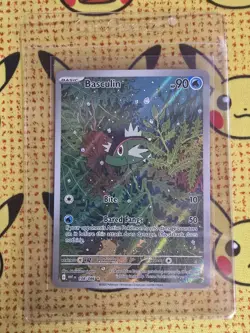 Basculin 108/086 Illustration Rare SV White Flare Pokemon TCG NM ENGLISH - Image 3