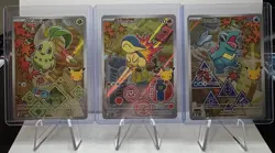 Pokemon First Partner Series 2 - Johto Gen2 Set Chikorita Cyndaquil Totodile - Image 1