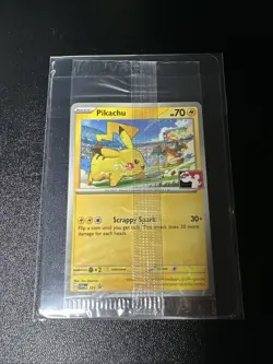 Pikachu SVP 101 SEALED Black Star Promo Play! Pokemon League Event Exclusive - Image 1