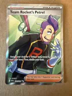 Pokemon Team Rocket's Petrel 226/182 Destined Rivals - Image 1