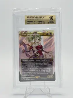 **BGS 10** Terra, Herald of Hope - 0212 - (Borderless / Surge Foil) MTG FF - Image 1