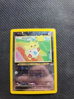 Pokemon TCG Togepi Reverse Holo Card 4/18 Southern Islands - Image 1