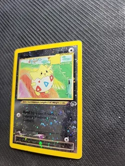 Pokemon TCG Togepi Reverse Holo Card 4/18 Southern Islands - Image 2