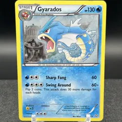 Gyarados 24/124 Cosmos Holo Rare XY Dragons Exalted Pokemon Card - Image 1