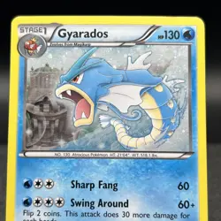 Gyarados 24/124 Cosmos Holo Rare XY Dragons Exalted Pokemon Card - Image 5