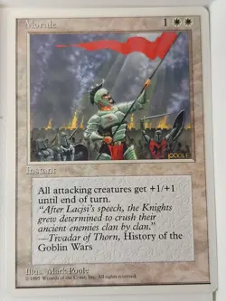 Morale - 5th Edition Core Set - Magic the Gathering MTG Nice! - Image 1