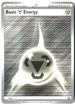 Basic Metal Energy 024 Scarlet & Violet Energies Pokemon Reverse Holo Near Mint - Image 1