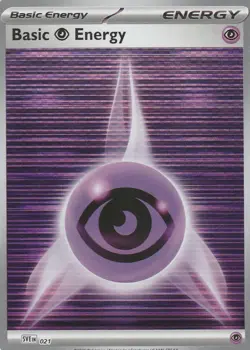 Basic Psychic Energy 021 Scarlet & Violet Energies Pokemon Reverse Holo NM - Image 1