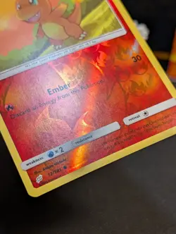Charmander 12/181 Common Team Up Pokemon Reverse Holo Near Mint Unplayed - Image 3